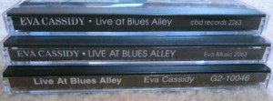 How to tell if you have an original LIVE AT BLUES ALLEY. The original issue is at the top.